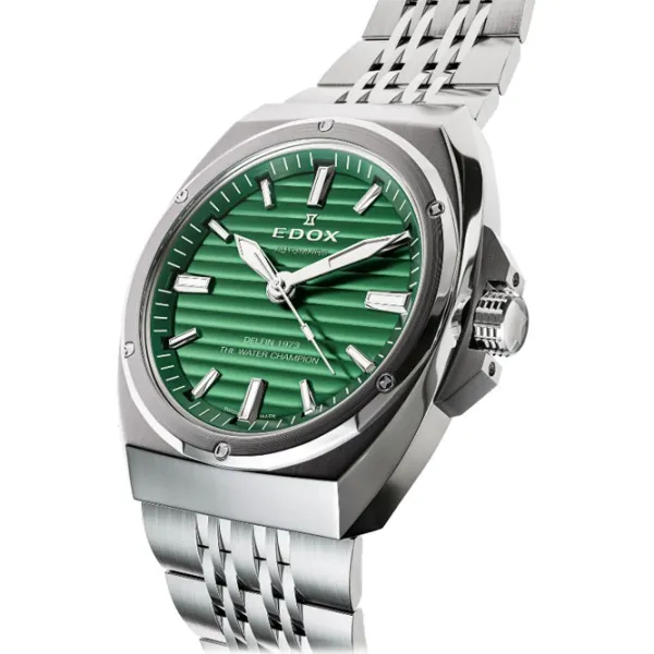 Ceas de mână pentru bărbați Edox 80142-3M-VIN Mecanic / 41 mm photo 3