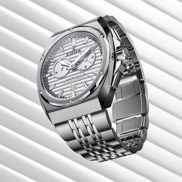 Ceas de mână pentru bărbați Edox 10118-3M-AIN Cuarț / 43 mm photo 3