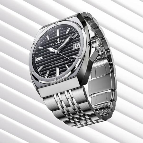 Ceas de mână pentru femei Edox 50504-3M-NIN Cuarț / 32 mm photo 2