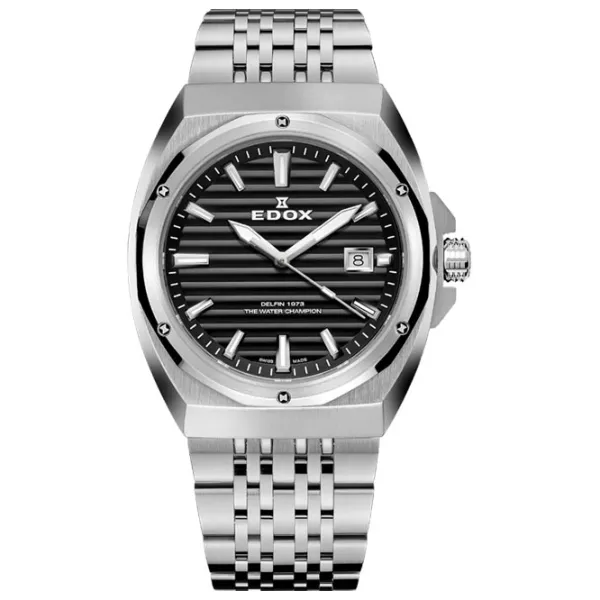 Ceas de mână pentru bărbați Edox 53032-3M-NIN Cuarț / 41 mm photo 1