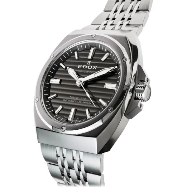 Ceas de mână pentru bărbați Edox 80142-3M-NIN Mecanic / 41 mm photo 2