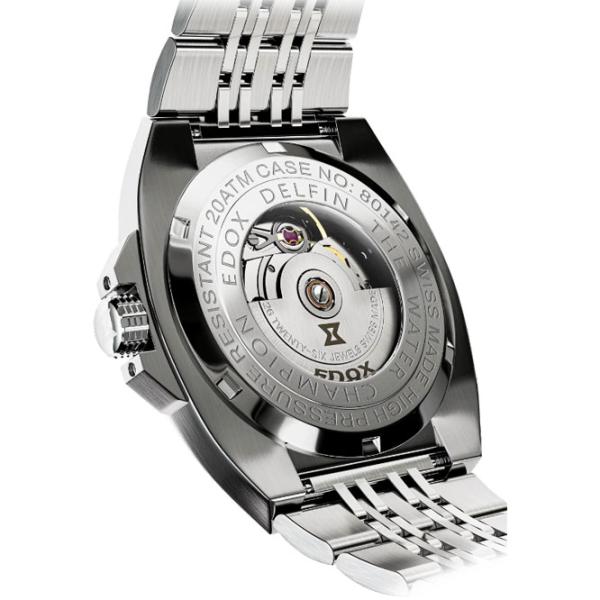 Ceas de mână pentru bărbați Edox 80142-3M-NIN Mecanic / 41 mm photo 3
