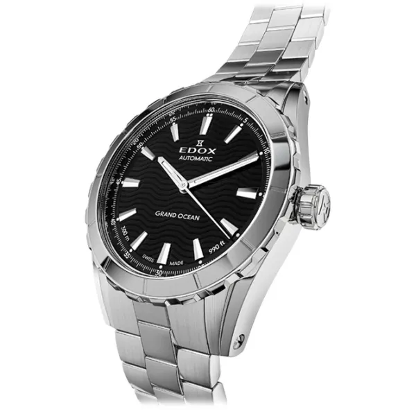 Ceas de mână pentru bărbați Edox 80140-3M-NIN Mecanic / 40 mm photo 2