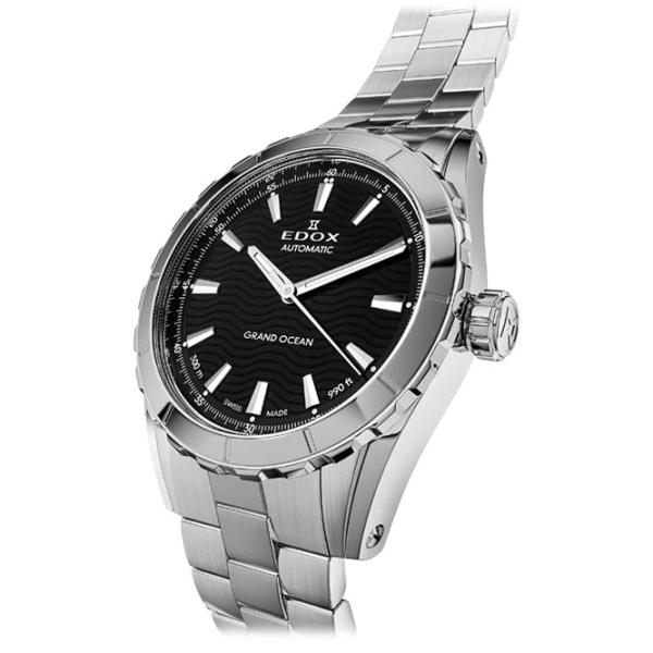 Ceas de mână pentru bărbați Edox 80140-3M-NIN Mecanic / 40 mm photo 2