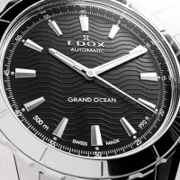 Ceas de mână pentru bărbați Edox 80140-3M-NIN Mecanic / 40 mm photo 4