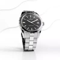 Ceas de mână pentru bărbați Edox 80140-3M-NIN Mecanic / 40 mm photo 5