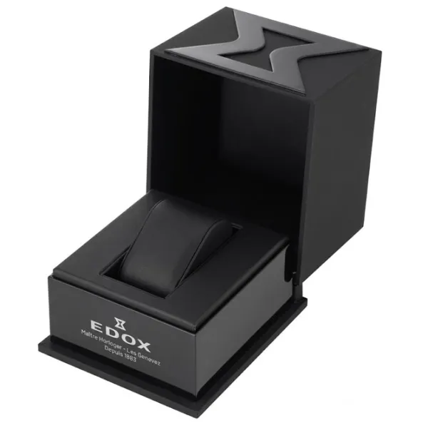 Ceas de mână pentru bărbați Edox 80140-3M-NIN Mecanic / 40 mm photo 8