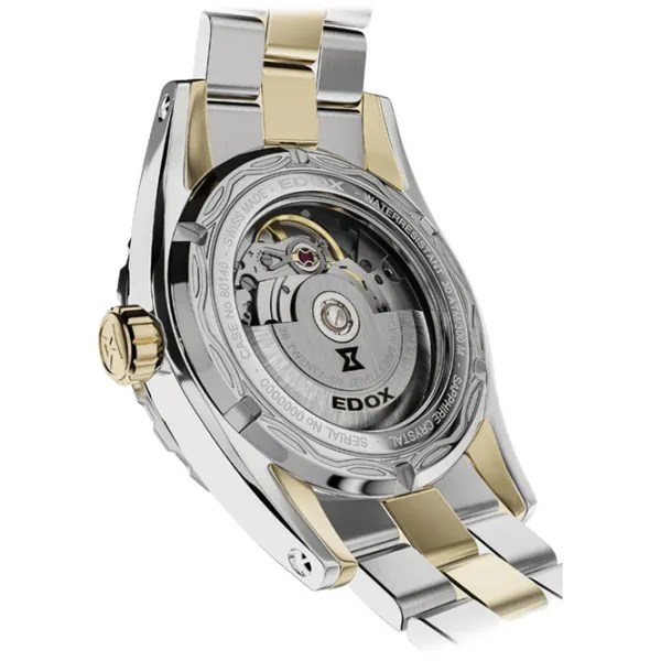Ceas de mână pentru bărbați Edox 80140-357JM-VID Mecanic / 40 mm photo 3