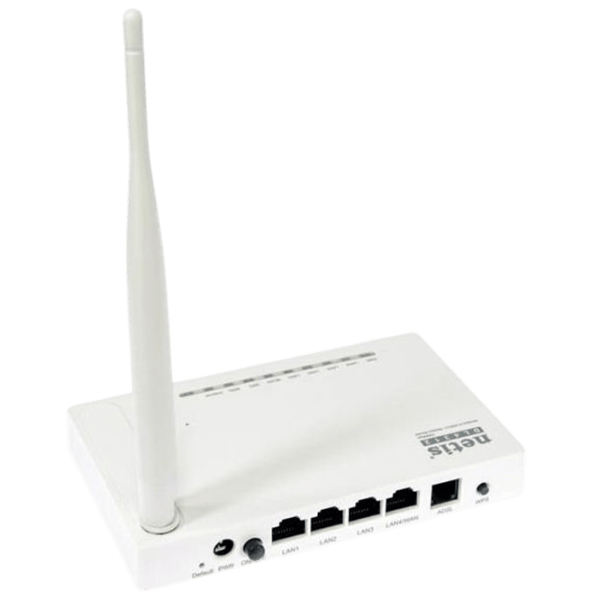 Wi-Fi Роутер Netis DL4312 150 Мбит/с / / Белый photo 1