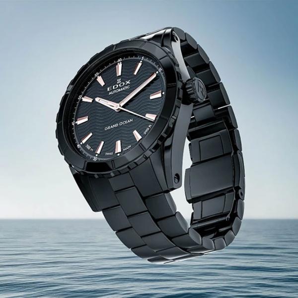Ceas de mână pentru bărbați Edox 80140-37NM-NIR Mecanic / 40 mm photo 4