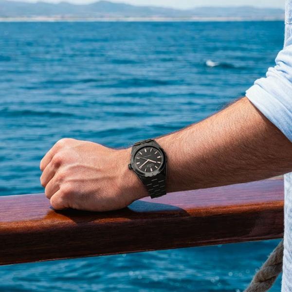 Ceas de mână pentru bărbați Edox 80140-37NM-NIR Mecanic / 40 mm photo 5