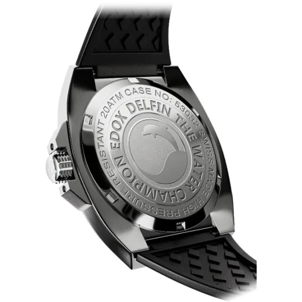 Ceas de mână pentru bărbați Edox 53032-3CA-NIN Cuarț / 41 mm photo 2