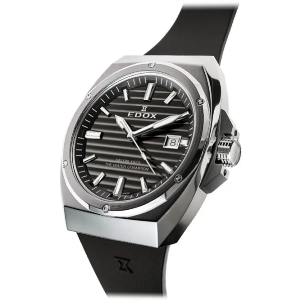 Ceas de mână pentru bărbați Edox 53032-3CA-NIN Cuarț / 41 mm photo 4