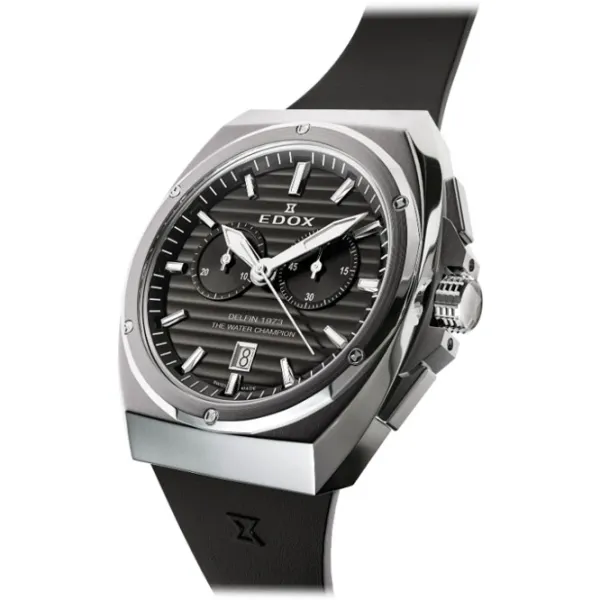 Ceas de mână pentru bărbați Edox 10118-3CA-NIN Cuarț / 43 mm photo 5
