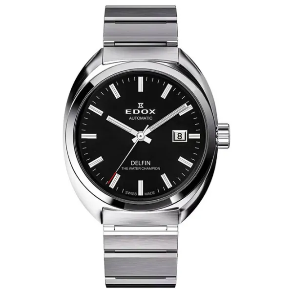 Ceas de mână pentru bărbați Edox 80143-3M-NIN Mecanic / 41 mm photo 1