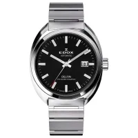 Ceas de mână pentru bărbați Edox 80143-3M-NIN Mecanic / 41 mm
