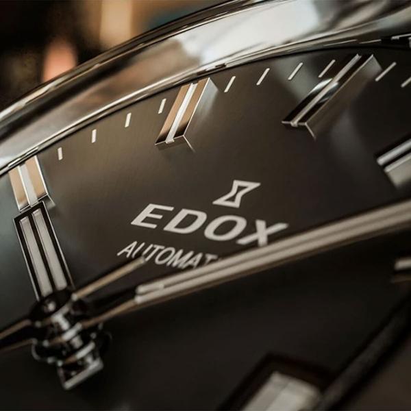 Ceas de mână pentru bărbați Edox 80143-3M-NIN Mecanic / 41 mm photo 3