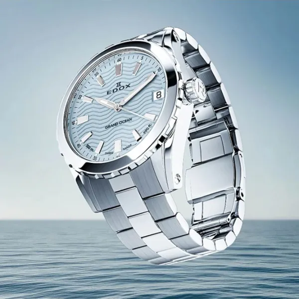 Ceas de mână pentru femei Edox 53103-3M-BUCN Cuarț / 33 mm photo 3