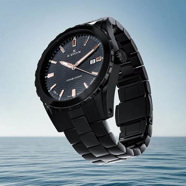 Ceas de mână pentru bărbați Edox 53102-37NM-NIR Cuarț / 42 mm photo 3