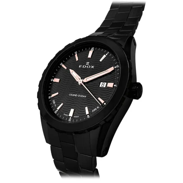 Ceas de mână pentru bărbați Edox 53102-37NM-NIR Cuarț / 42 mm photo 5
