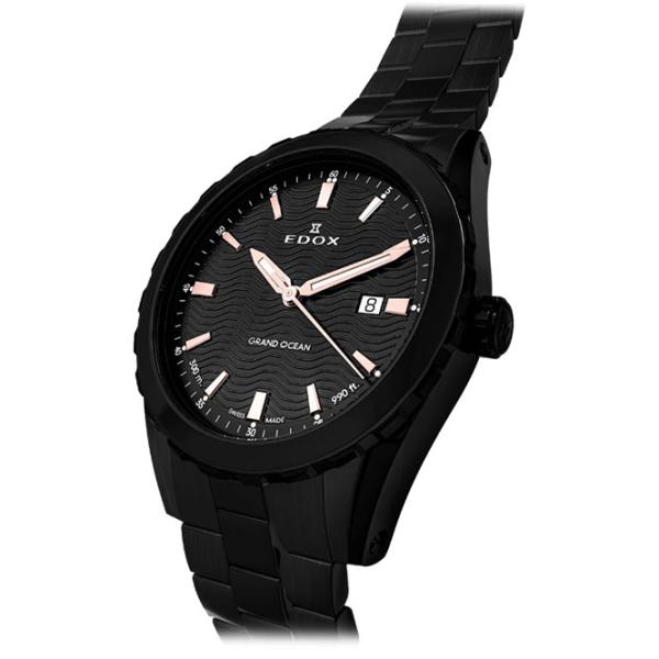 Ceas de mână pentru bărbați Edox 53102-37NM-NIR Cuarț / 42 mm photo 5