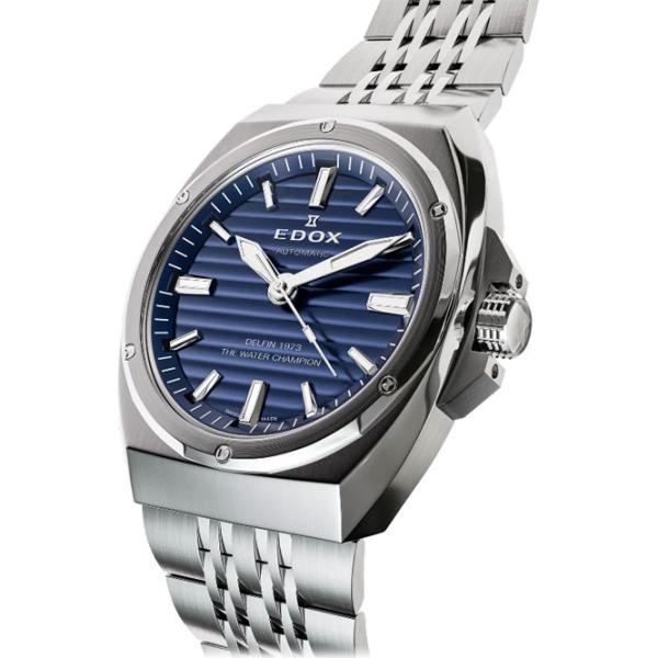 Ceas de mână pentru bărbați Edox 80142-3M-BUIN Mecanic / 41 mm photo 3