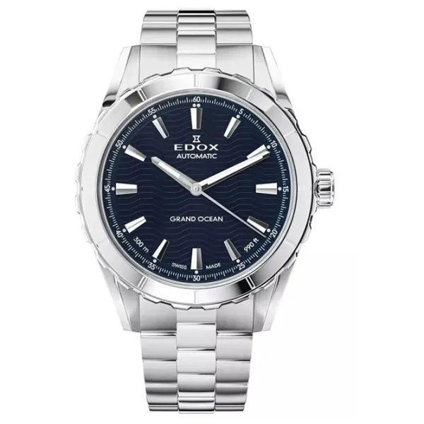 Ceas de mână pentru bărbați Edox 80140-3M-BUIN Mecanic / 40 mm photo 1