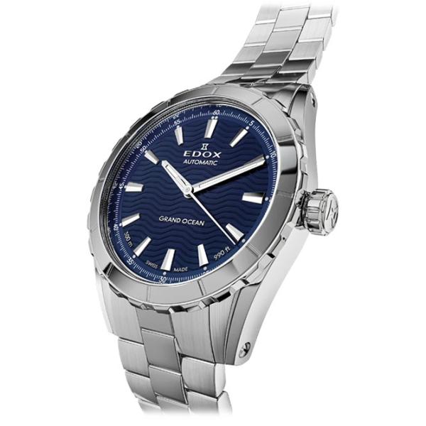 Ceas de mână pentru bărbați Edox 80140-3M-BUIN Mecanic / 40 mm photo 5