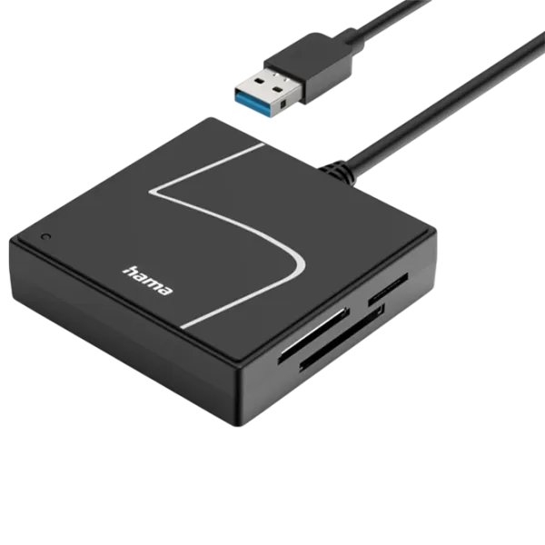 Cititor de carduri Hama 200148  USB 3.0 / Black photo 3