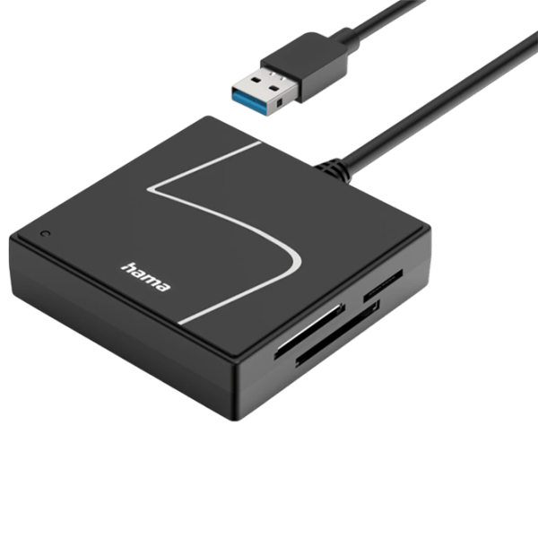 Cititor de carduri Hama 200148  USB 3.0 / Black photo 3
