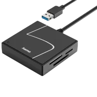 Cititor de carduri Hama 200148 USB 3.0 / Black photo 3
