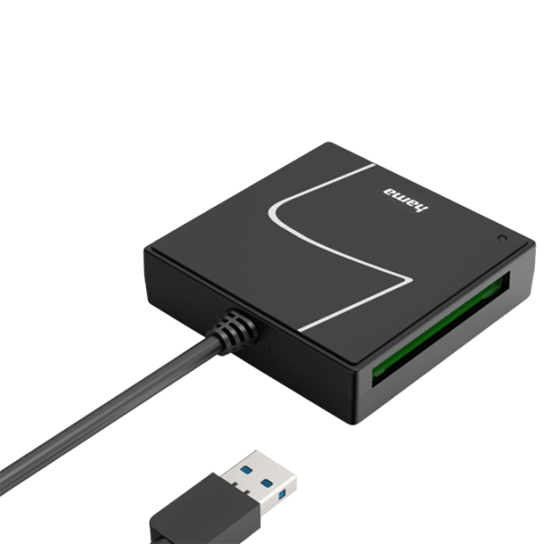 Cititor de carduri Hama 200148  USB 3.0 / Black photo 4