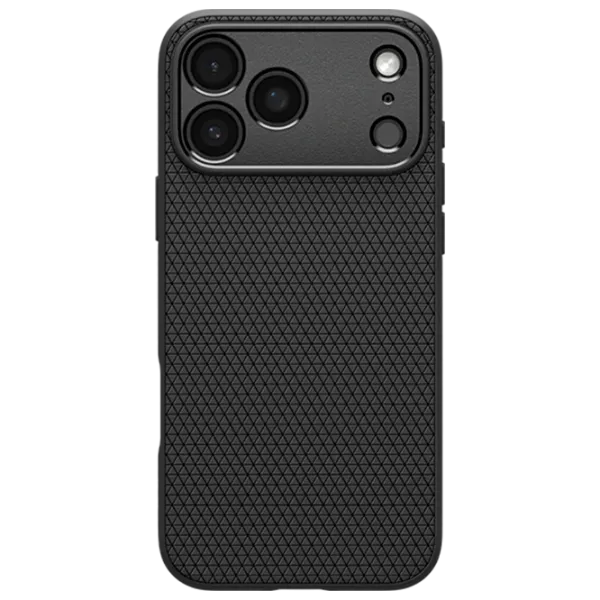 Husă pentru smartphone Apple iPhone 17 Pro Spigen / Back / TPU / Black Black Matt photo 1