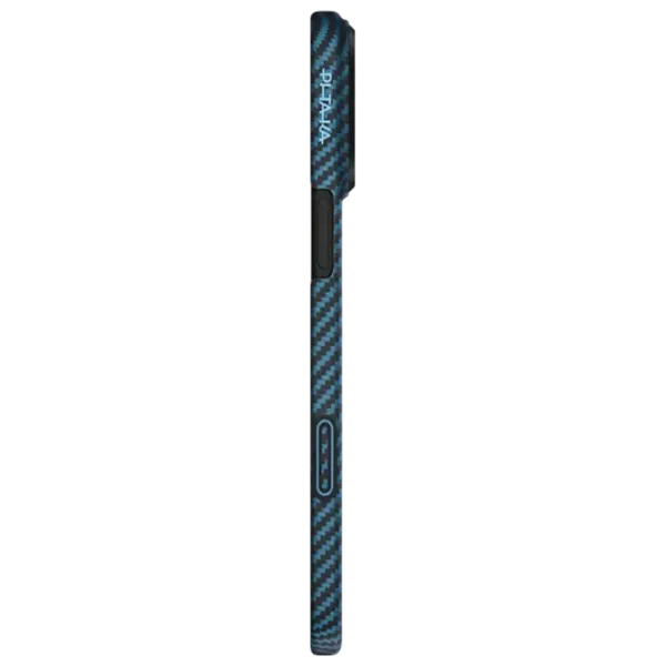 Чехол для смартфона Apple iPhone 17 Pro Max Pitaka / MagSafe Back / ТПУ / Синий Черный photo 2