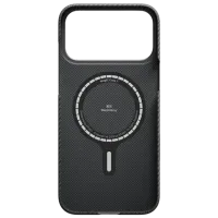 Husă pentru smartphone Apple iPhone 17 Pro Max Pitaka / MagSafe Back / TPU / Gray Black photo 2