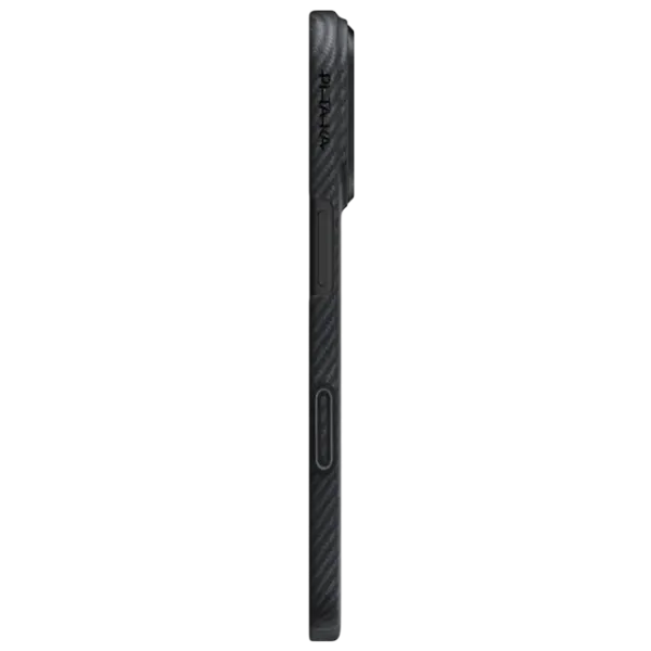 Чехол для смартфона Apple iPhone 17 Pro Max Pitaka / MagSafe Back / ТПУ / Серый Черный photo 4