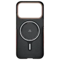 Husă pentru smartphone Apple iPhone 17 Pro Max Pitaka / MagSafe Back / TPU / Sunset photo 2
