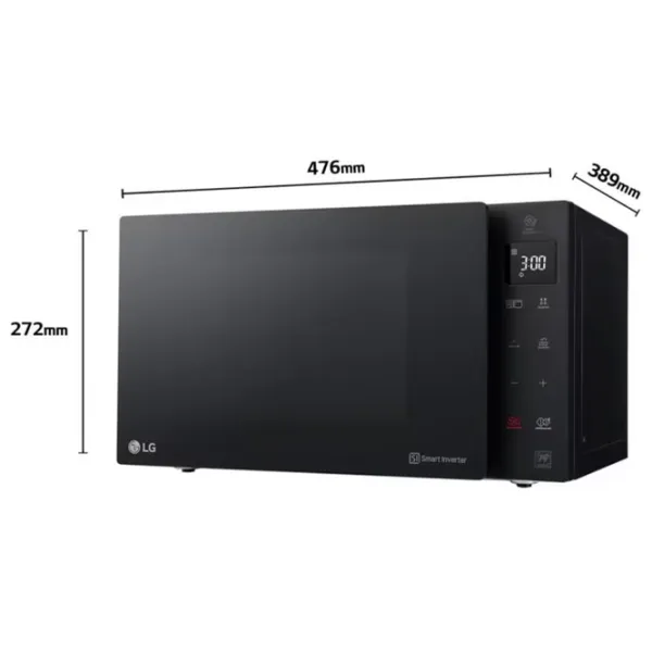 Cuptor cu microunde LG MH6535GDS Standart / 1000 W / Black photo 6
