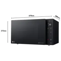 Микроволновая печь LG MH6535GDS Отдельно стоящий / 1000 Вт / Черный photo 6