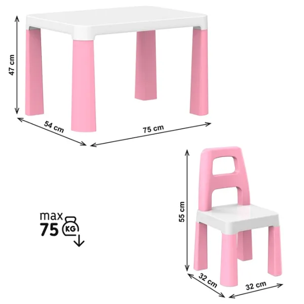 Măsuță pentru copii Technok 0457 White / unisex photo 2