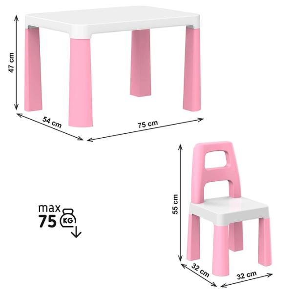 Măsuță pentru copii Technok 0457 White / unisex photo 2
