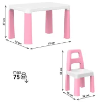 Măsuță pentru copii Technok 0457 White / unisex photo 2