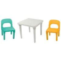 Set de mobilă pentru copii Dolu 2678 White / unisex
