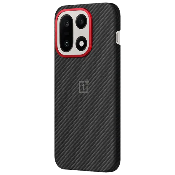 Чехол для смартфона OnePlus 15 OnePlus / MagSafe Back / Арамидное волокно / Красный Черный photo 3