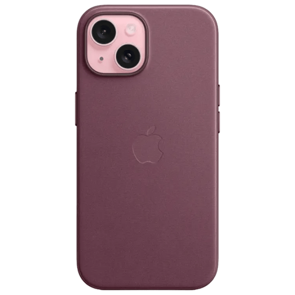 Husă pentru smartphone Apple iPhone 15 Apple / MagSafe Back / Poliester / Mulberry photo 1