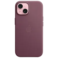 Husă pentru smartphone Apple iPhone 15 Apple / MagSafe Back / Poliester / Mulberry