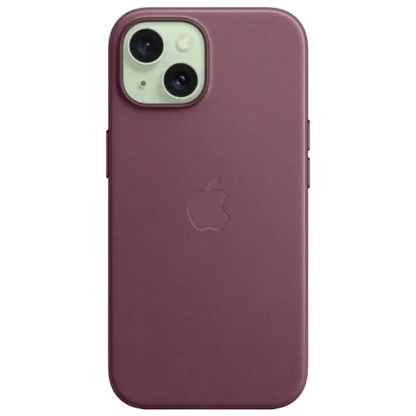 Husă pentru smartphone Apple iPhone 15 Apple / MagSafe Back / Poliester / Mulberry photo 2