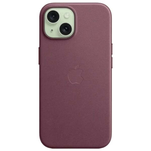 Husă pentru smartphone Apple iPhone 15 Apple / MagSafe Back / Poliester / Mulberry photo 2