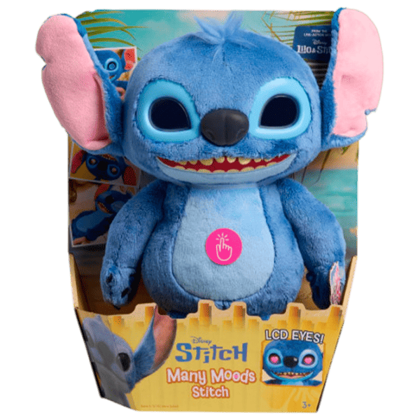 Интерактивная игрушка Stitch Disney Many Moods Of Stitch Plush  3+ / Синий photo 1