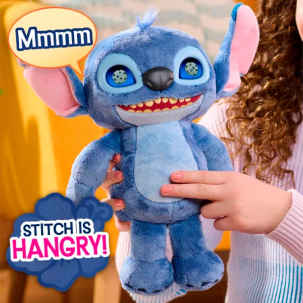 Интерактивная игрушка Stitch Disney Many Moods Of Stitch Plush  3+ / Синий photo 3